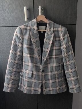 JOIE Women's Anilah Plaid 1-Button
